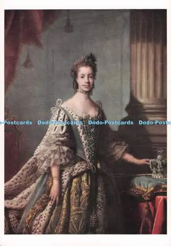 D288365 National Portrait Gallery. Königin Charlotte Sophia von Mecklenburg Strelit