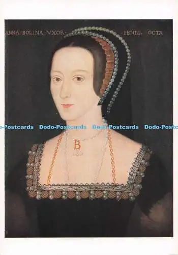 D288368 National Portrait Gallery. Queen Anne Boleyn. Künstler unbekannt. Norman Bro