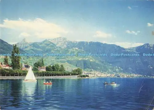 D288373 Montreux. Glion. Caux. Rochers de Naye. Schweiz. R. Schlemmer