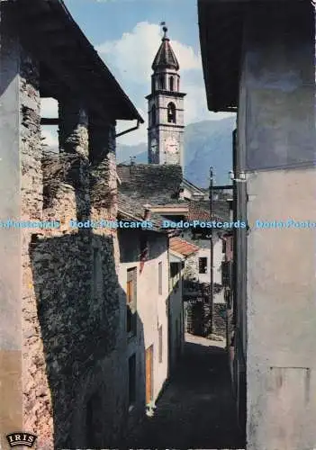 D288380 Ascona. Lago Maggiore. Motivo Rustico. Pancaldi. Agfacolor