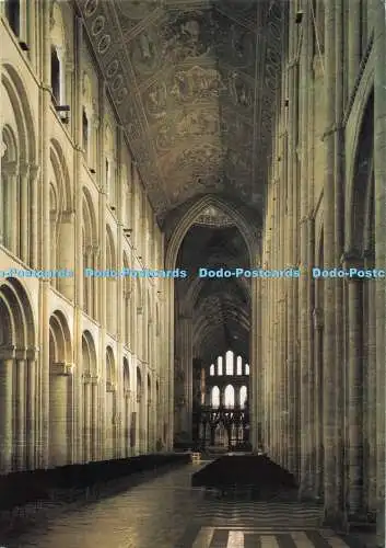 D288396 Ely Cathedral. Das Kirchenschiff aus dem Westen. Richter. C. 8162. X