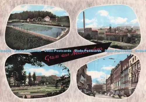 D288420 Gruss aus Neunkirchen. Grube König. F. Muth. Multi View