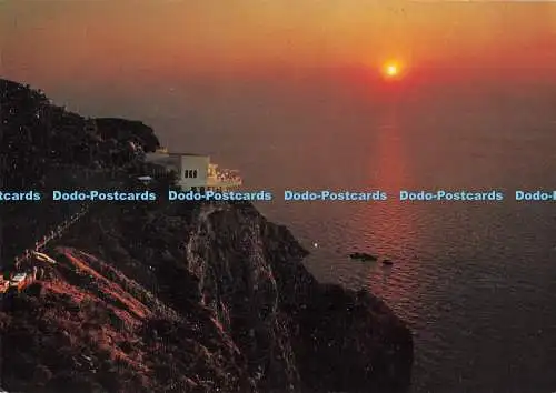 D288424 Estallchs. Mallorca. Puesta De Sol. Es Grau. Campana Puig Ferran. C.Y