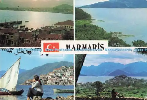 D288431 Marmaris. Ticaret Kartpostallari Foto. Multi View