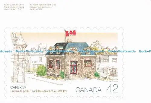 D288448 Kanada. Post Office Bureau de Poste Saint Ours. Saint Ours Post Office C