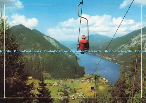 D288458 Blick Vom Karwendel auf Pertisau und Achensee. Franz Milz