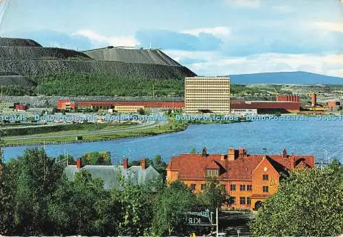 D288473 Kiruna Jarnvagsstationen Med LKAB Kontor i Bakgründen. K. Rune. Dino Sas