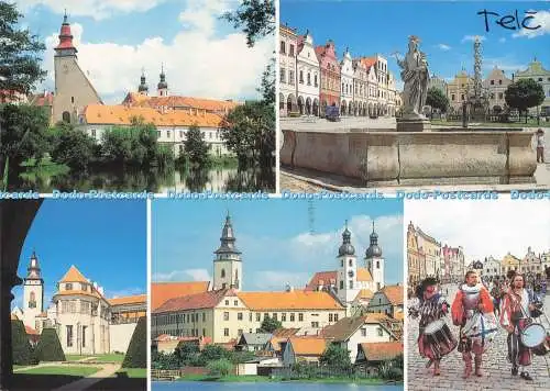 D288576 Telc. Unesco. Das geschützte historische Stadtgebiet. Jakr. Multi View