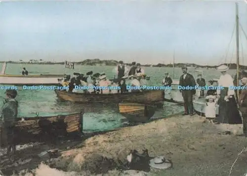 D288849 Hafeneinfahrt Poole und Shell Bay. Delphin Fine Art. Serie Nostalgie