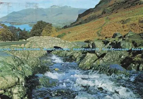 D289024 Cumbria. Ashness Bridge und Derwentwater. J. Arthur Dixon. V. K. Guy. 19