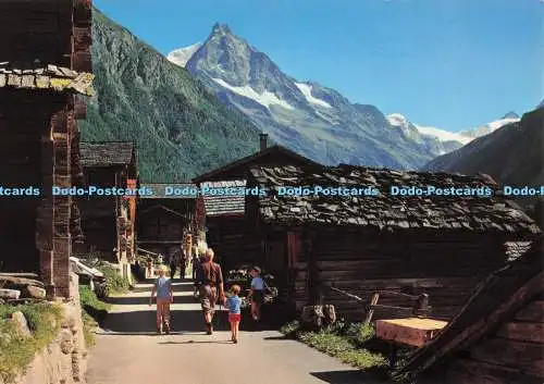 D290904 Zinal. Val d Anniviers Valais Besso et Pte. de Zinal. Klopfenstein