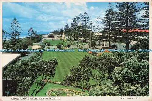 D289227 N. Z. Napier Sound Shell and Parade. P.P.L