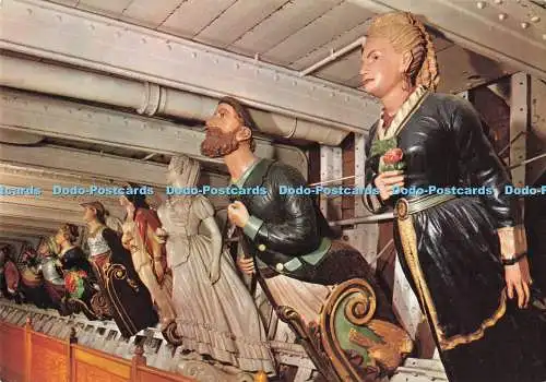 D289250 Teil der Long John Silver Collection von Schiffs-Galionsfiguren in The Lowe