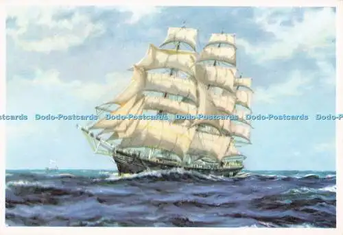 D289251 The Square Riggers. The Cutty Sark. J. A. H. Terry. Royle Publications.