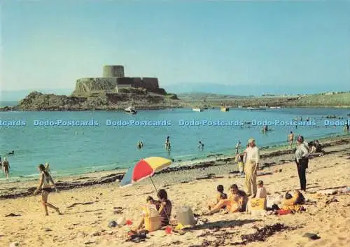 D289258 C.I. Guernsey. Rocquaine Bay. Jarrold. Norwich. England