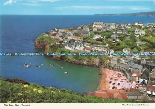D291027 Cornwall. Port Isaac Bay. John Hinde. D. Edel