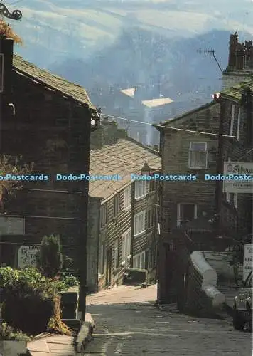 D291040 Yorkshire. Haworth. Hauptstraße. Larkfield Printing. Bronte Society. Sim