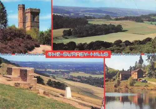 D289342 The Surrey Hills. Box Hill. J. Salmon. Sevenoaks. Kent. Multi View