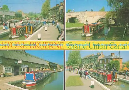 D291067 Grand Union Canal. Stoke Bruerne. J. Salmon. Sevenoaks. Kent. Multi View