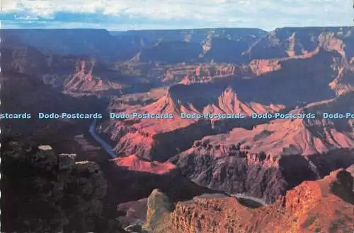D289368 Arizona. Grand Canyon Nationalpark. Fred Harvey. Die Continental Card.