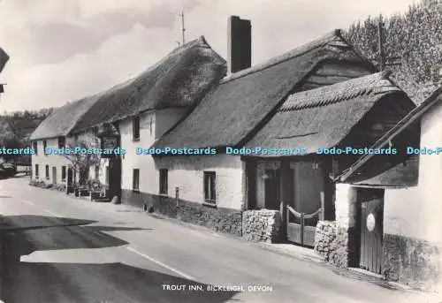 D291080 Devon. Bickleigh. Trout Inn. Jerome Dessain. Newton Abbot. RP