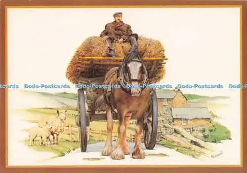 D291126 Das Carthorse. Malcolm Greensmith. J. Arthur Dixon. Country Crafts