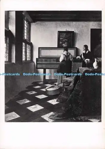 D291132 Buckingham Palace. The Queen Gallery. Johannes Vermeer. Der Musikunterricht