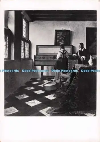 D291133 Buckingham Palace. The Queen Gallery. Johannes Vermeer. Der Musikunterricht