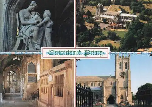 D289420 Christchurch Priory. John Hinde. Redruth. Cornwall. Multi View