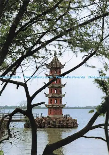 D291144 Der Liyuan-Turm in Wuxi. China National Publications Import und Export