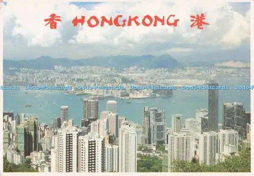 D291150 Hongkong und Kowloon vom Gipfel. Nationale