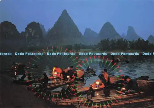D291152 Angeln in Yangshuo. China National Publications Import and Export Corpo