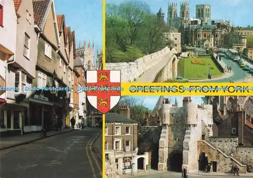D289443 Grüße aus York. J. Salmon. Sevenoaks. Kent. Multi View