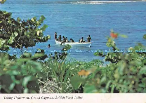 D291162 Britisch-Westindien. Junge Fischer. Grand Cayman. W. W. Willard