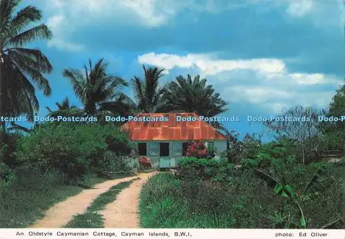 D291164 B.W.I. Kaimaninseln. Ein Oldstyle Caymanian Cottage. Cayman ARTventur