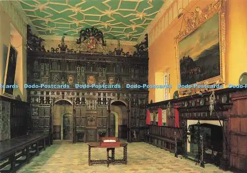 D289454 Knole. Sevenoaks. Kent. Der Große Saal. Larkfield Printing. Jeremy Whita