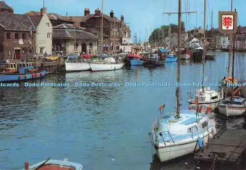D289456 Weymouth. Dorset. Der Hafen. J. Perkins. Großhandel