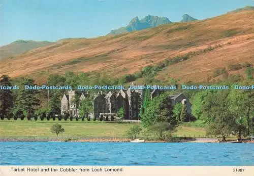 D289460 Tarbet Hotel und der Schuster vom Loch Lomond. Whiteholme. Dundee. A Hai