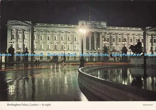 D289463 London. Buckingham Palace. Bei Nacht. Kardorama. Potters Bar. W. W. Rober