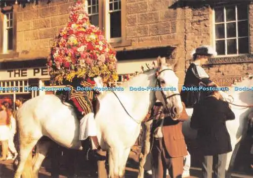 D289464 Castleton Garland Ceremony. Pedley Bild. Glossop. Derbyshire