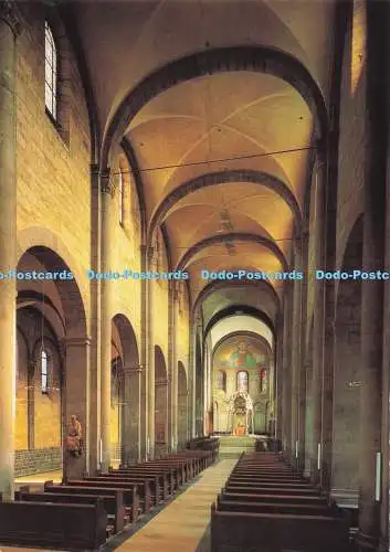 D291180 Benediktinerabtei Maria Laach. Inneres der Basilika. Maria Laach. Schnel