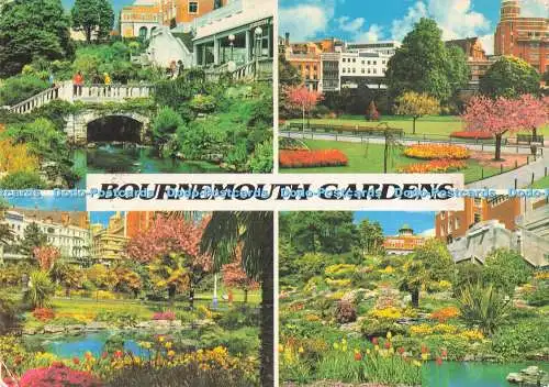 D289469 Bournemouth Gardens. John Hinde. Multi View