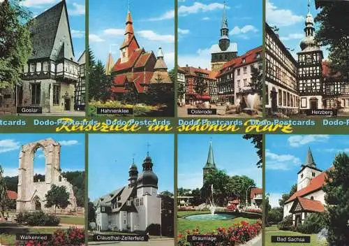 D289492 Reiseziele im Schonen Harz. Goslar. Schoning. Gebr. Schmidt. Multi View