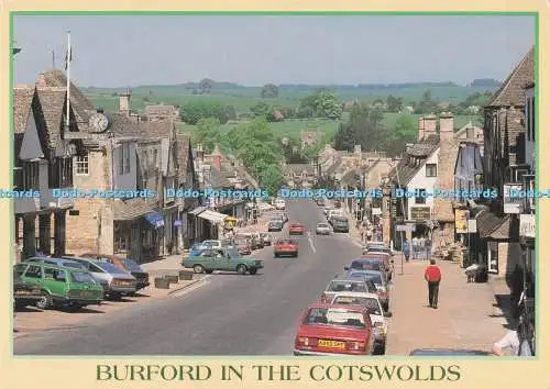 D289499 Burford in den Cotswolds. Richter. C. 9608