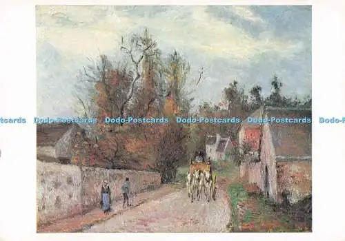 D291222 Lamelle. Musee de l Impressionnisme. Der Weg nach Ennery. Camille Pissarro