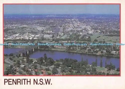 D291230 Penrith. N. S. W. Aufregende Penrith. Am Ufer des Nepean gelegen