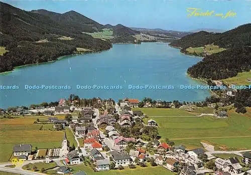 D289527 Fuschl am See. In der Nachster Nahe Salzburg. Der Ideale Ferien und Badeort.