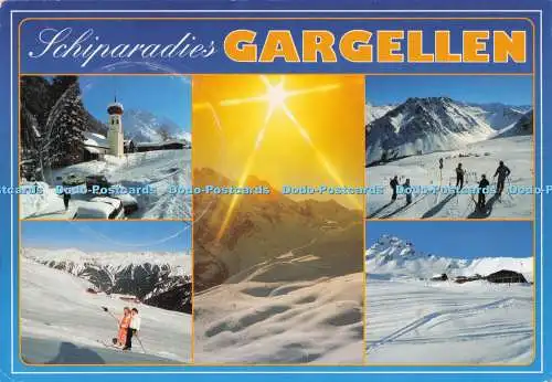 D289528 Schiparadies Gargellen. Wintersport. Freizeit. Erlebnis. Im Schonen Garg