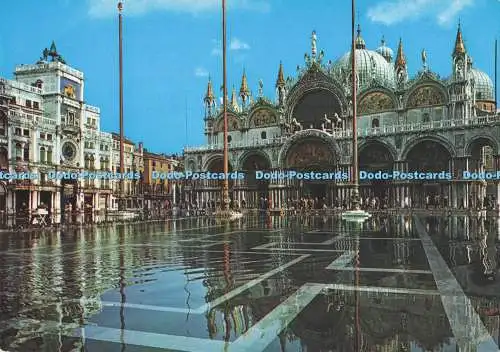 D289533 Venezia. St. Marco. Hochwasser. G. F. Zerella