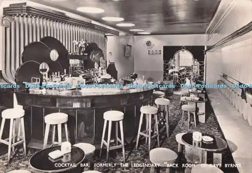 D289678 Cocktailbar. Ehemals das legendäre Hinterzimmer. Von Davy Byrnes. Valentin
